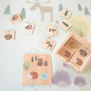 Memospill - Dyrene i Bittelilleskogen. NYHET!