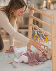 Tind Aktivitetspakke 3 i 1 - Babygym og Aktivitetsstativ i ett! Ink. lekematte og babyleker