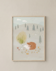 Barneplakat i nydelig norsk design - Motiv Rev